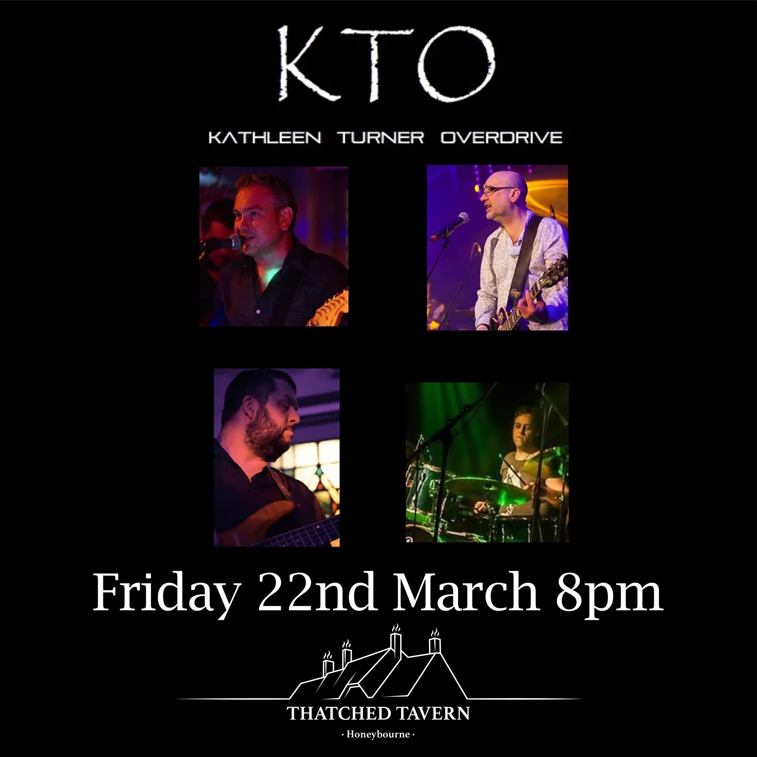 Live Music by KTO at The Thatch – Friday 22nd March from 8pm
